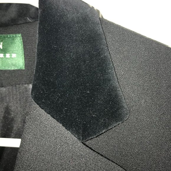 Like New Beautiful Lauren Ralph Lauren Petite Wool Blazer, Size P 8 - Picture 3 of 7